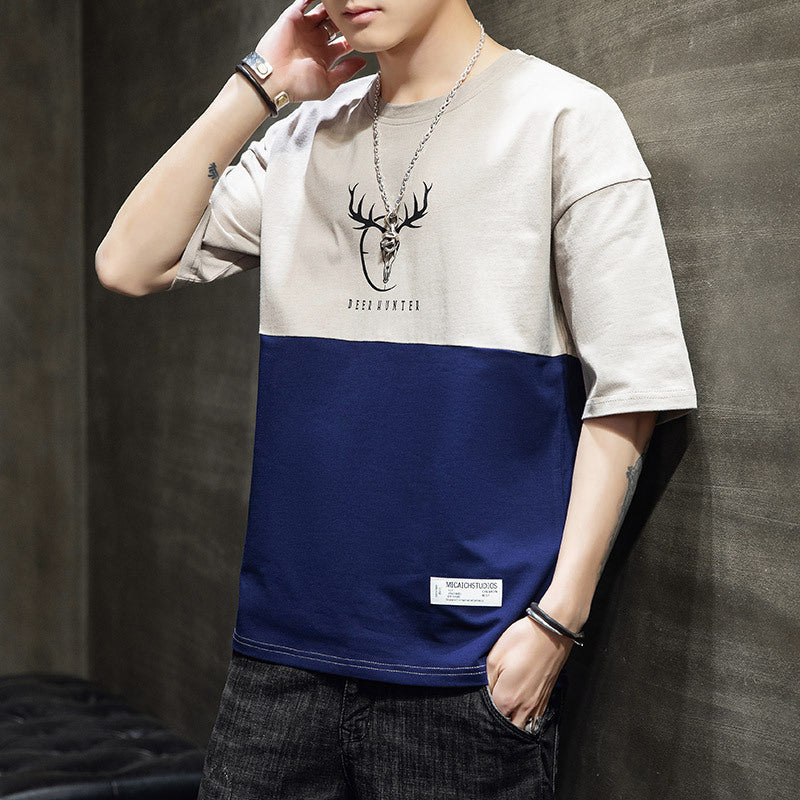 Casual oversized streetwear top for men