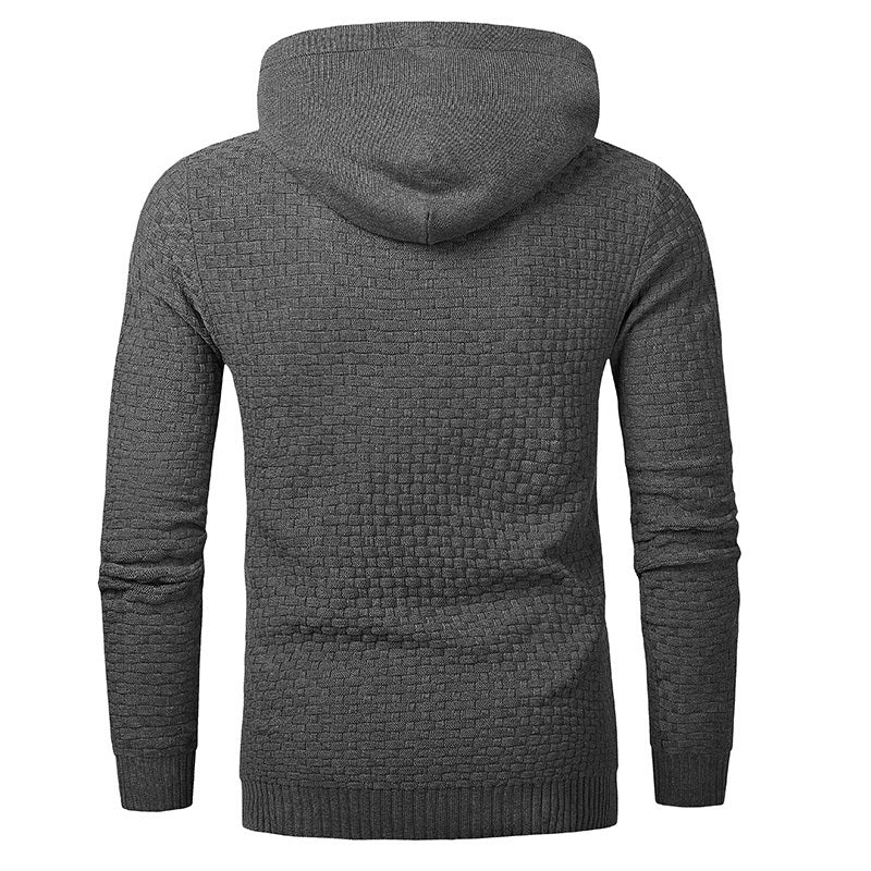 Close-up of cotton hoodie texture