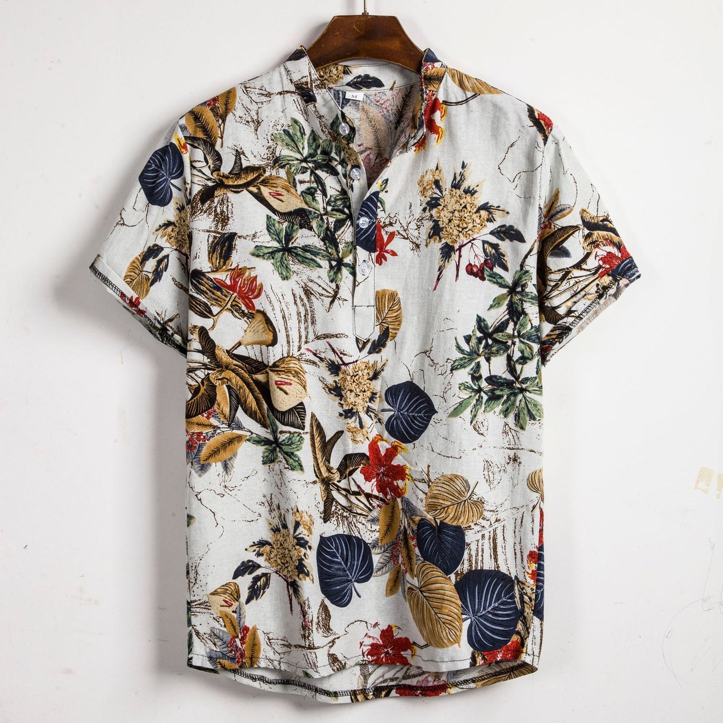 Men’s slim fit printed shirt