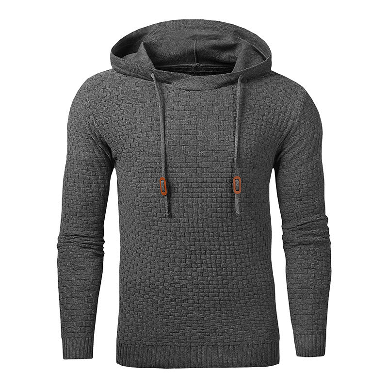Pullover sweatshirt in black color