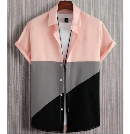 Relaxed fit fashion shirt for warm weather