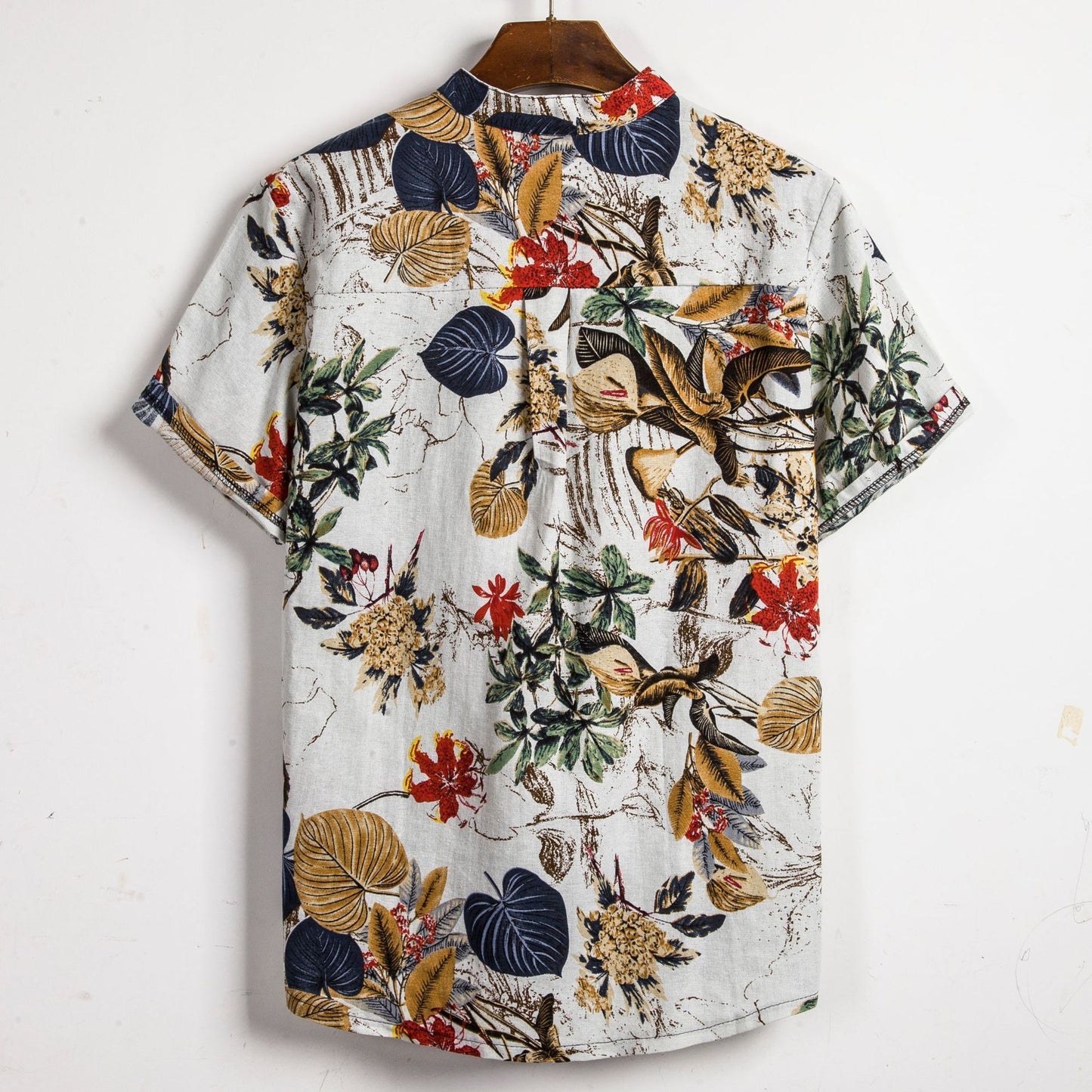 Streetwear contrast printed top