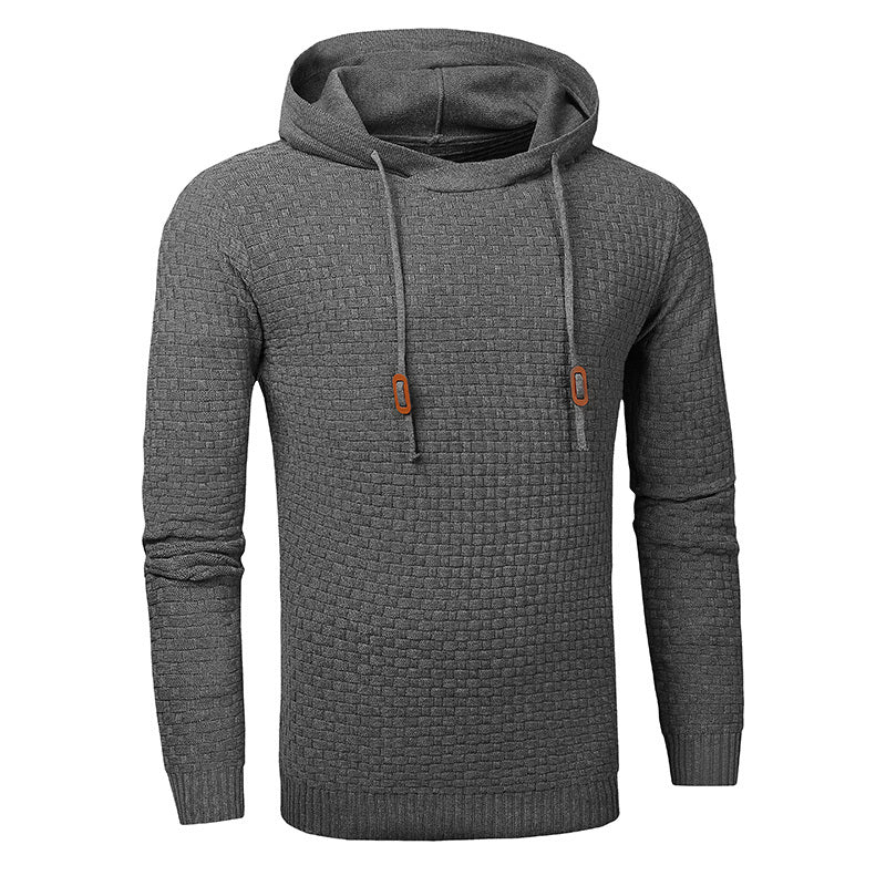 Versatile men’s pullover hoodie