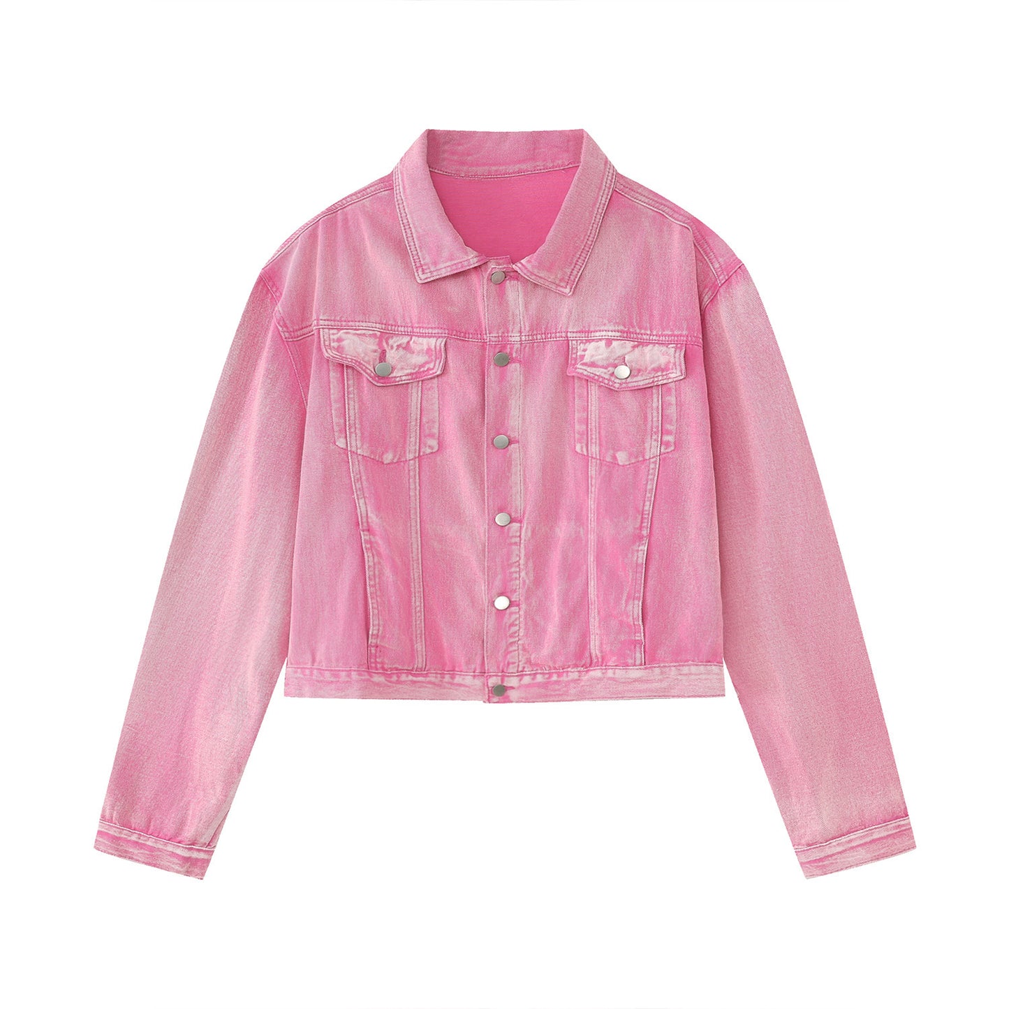 Yuvoro matching denim coat and pants outfit