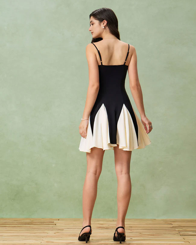 Yuvoro sleeveless slip mini dress