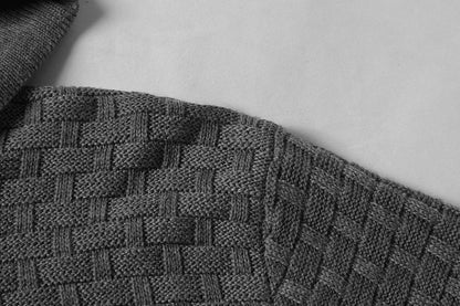 Casual cotton blend hoodie for men