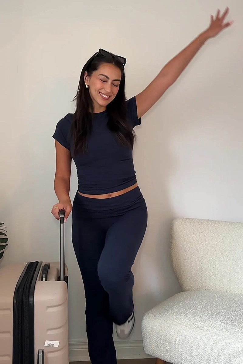 Designer women’s lounge set with trousers