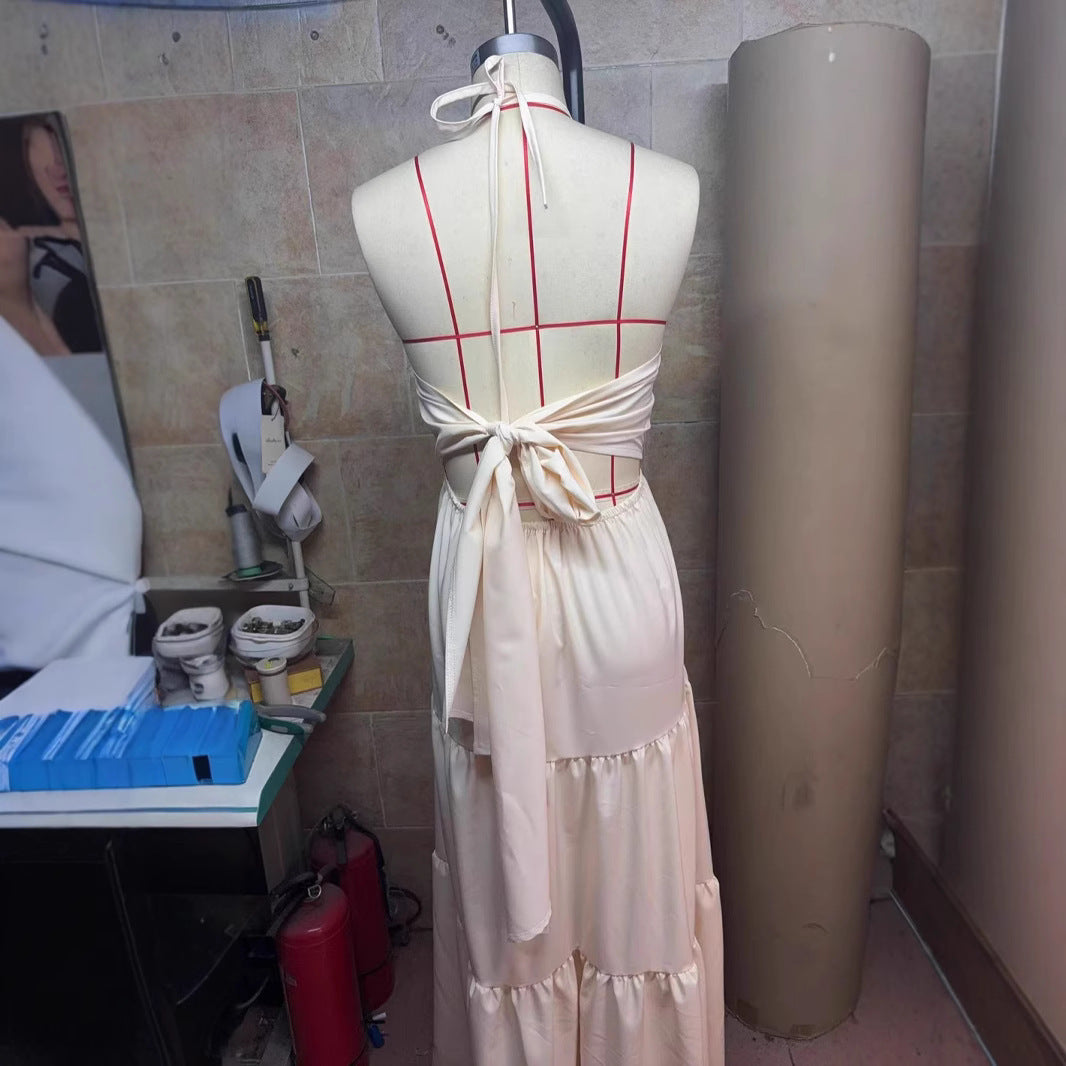 Elegant fairy-style summer dress
