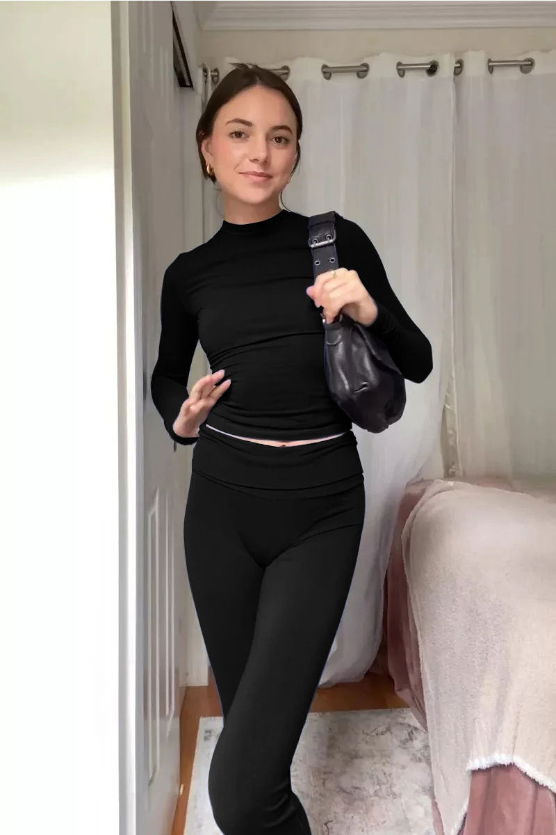 Elegant polyester women’s matching set