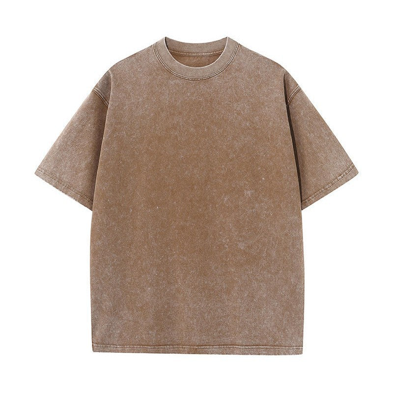 Folded vintage t-shirts in assorted colors