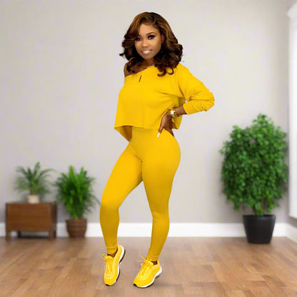 Front view of Yuvoro autumn sportswear