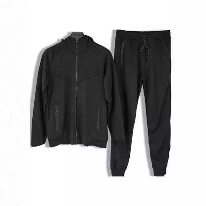 Light gray hoodie and trousers for men and women