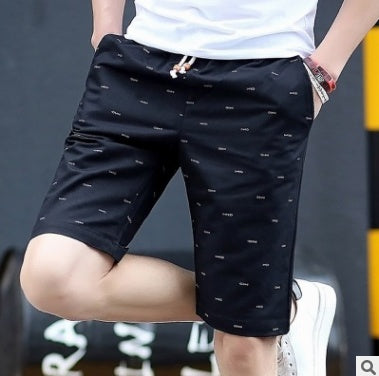Lightweight men’s capris mid-waist shorts