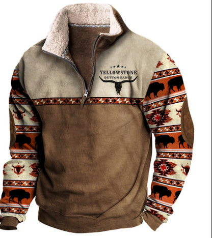 Men’s casual denim-style outerwear spring fall