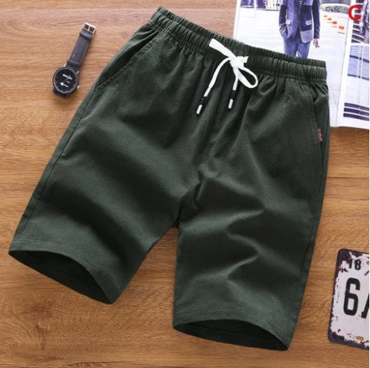 Men’s drawstring casual shorts by Yuvoro