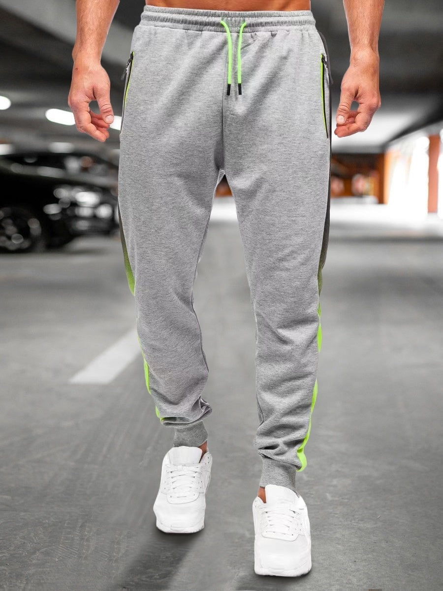 Polyester men’s quick-dry running trousers
