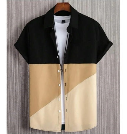 Printed men’s summer shirt