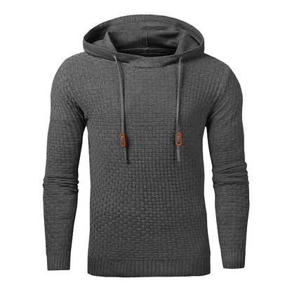 Pullover sweatshirt in black color