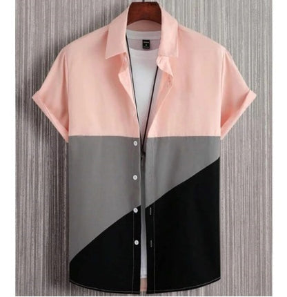 Relaxed fit fashion shirt for warm weather