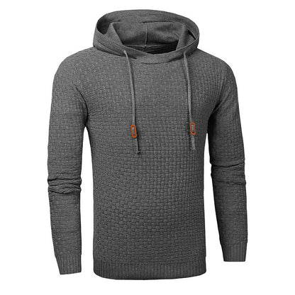 Versatile men’s pullover hoodie