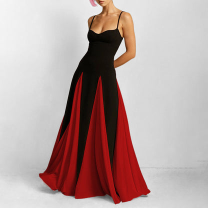 Women’s evening pleated slip dress