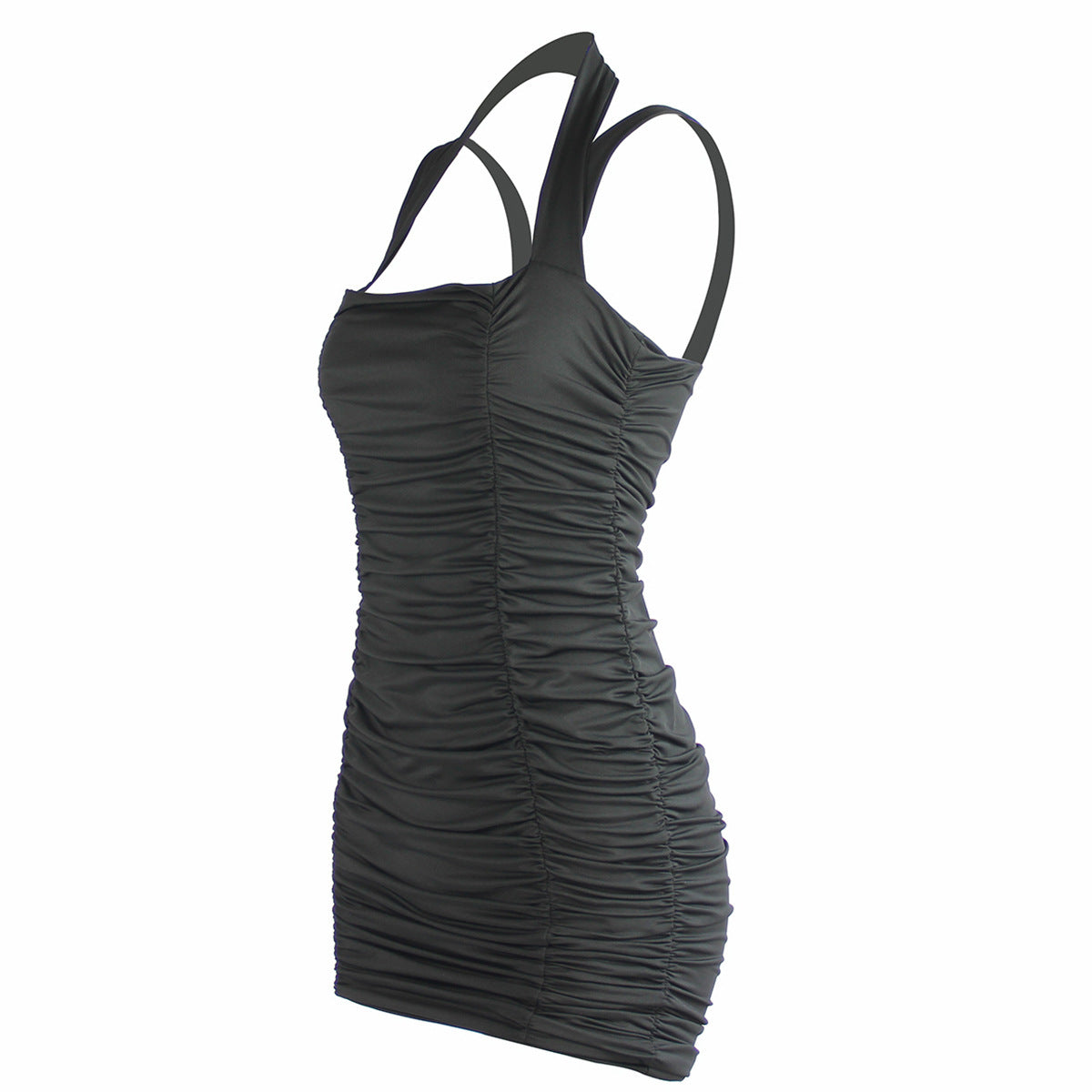 Yuvoro acrylic polyester bodycon dress