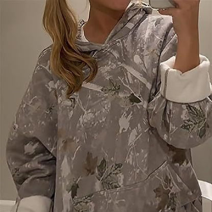 Yuvoro luxury floral hoodie sweatshirt