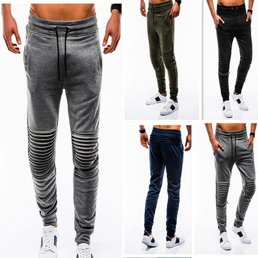Yuvoro men’s folding casual sports trousers gray