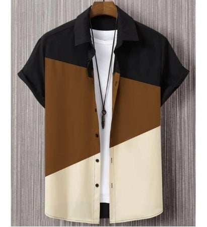 Yuvoro summer shirt with bold pattern