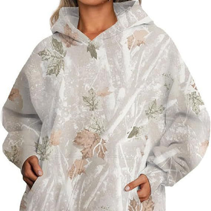 loose fit pullover sweatshirt