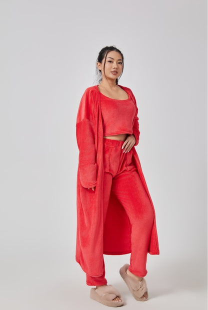 soft knit lounge set