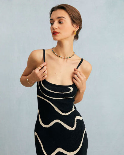 Women’s sleeveless knit mermaid dress